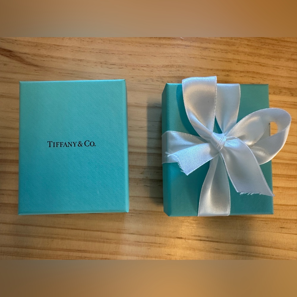Authentic Tiffany & Co. Gift Box with Pouch